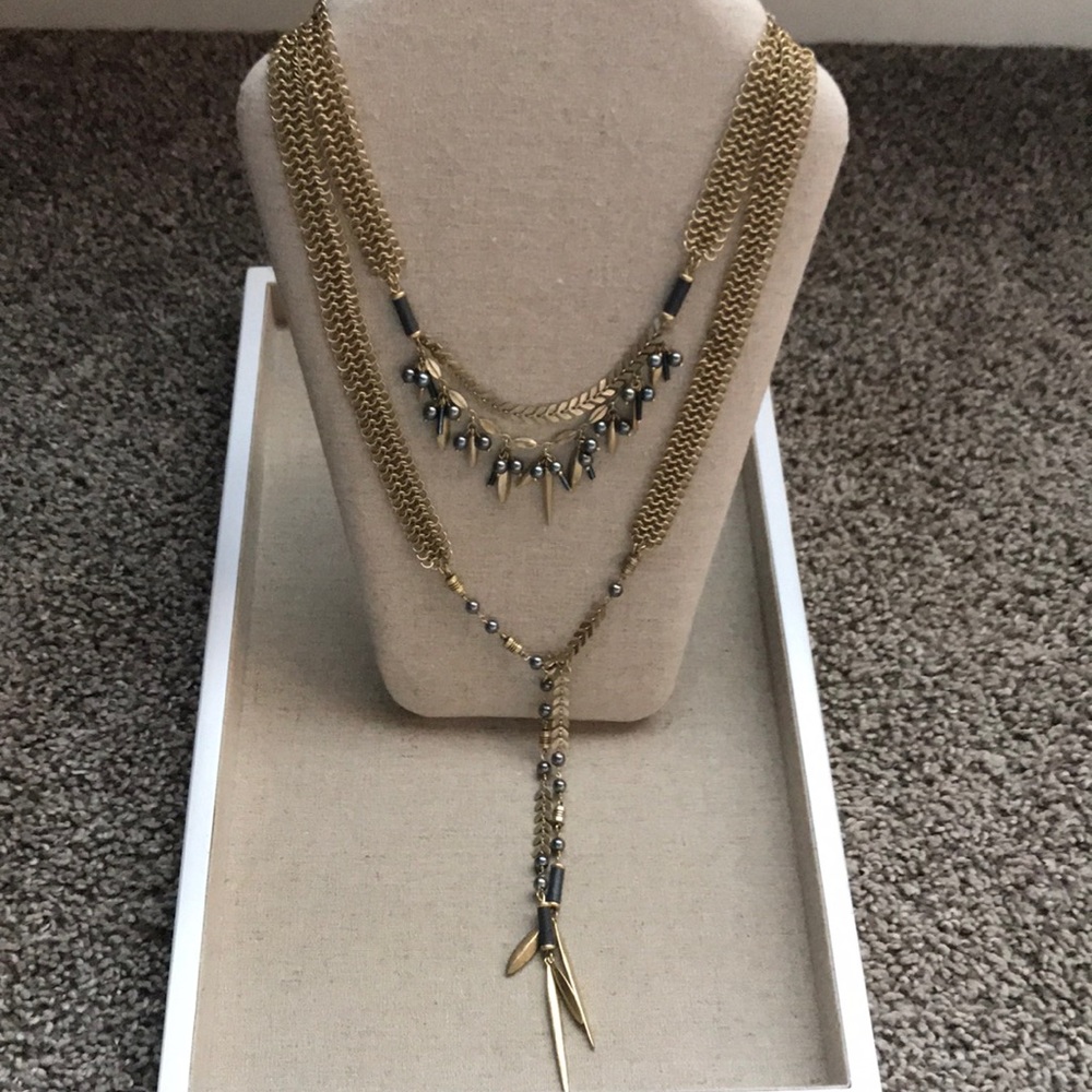 Stella and Dot lariat necklace